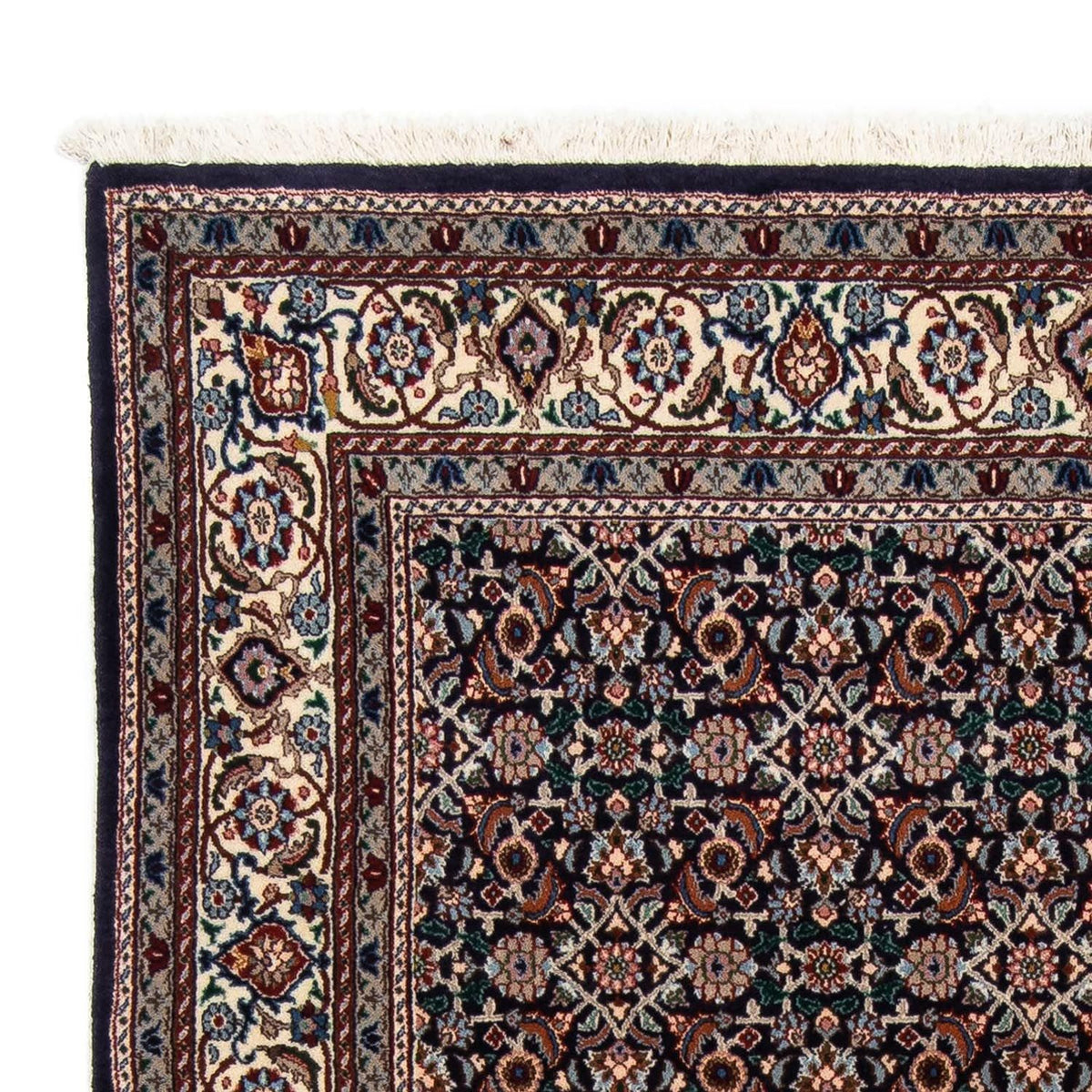 Moud Teppich 148x197cm - Perserteppich - dunkelblau