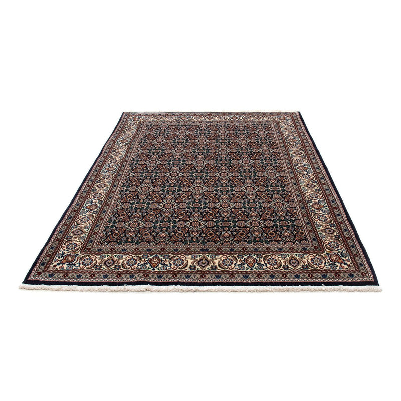 Moud Teppich 148x197cm - Perserteppich - dunkelblau