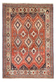 Yalameh Teppich 162x233cm - Perserteppich - rost