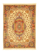 Täbriz - 50 Raj Teppich 101x150cm - Perserteppich - beige