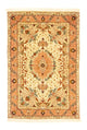 Täbriz - 50 Raj Teppich 98x148cm - Perserteppich - beige
