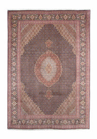 Täbriz Teppich 210x302cm - Perserteppich - dunkelblau – product image