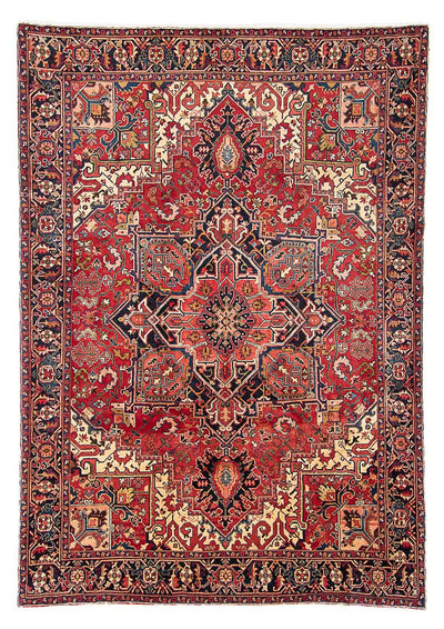 Heriz Teppich 245x342cm - Perserteppich - rot