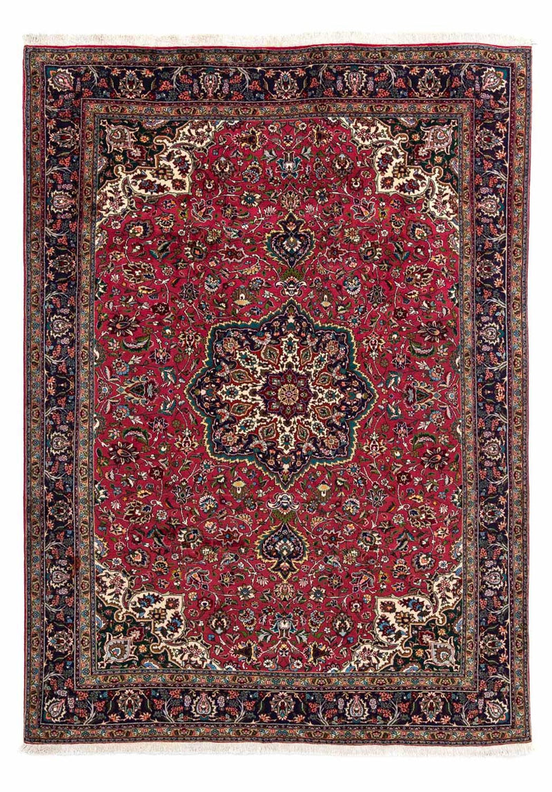 Täbriz - 50 Raj Teppich 205x280cm - Perserteppich - dunkelrot