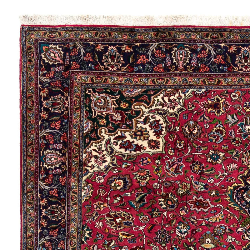 Täbriz - 50 Raj Teppich 205x280cm - Perserteppich - dunkelrot