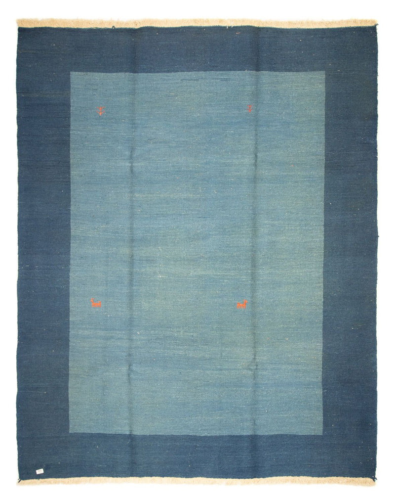 Gabbeh Teppich - Perser 214 x 270 cm - seeblau