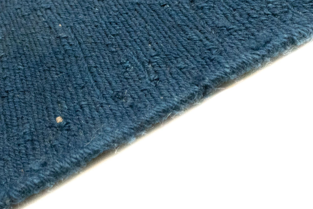 Gabbeh Teppich - Perser 214 x 270 cm - seeblau