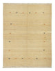 Gabbeh Persisch Teppich 150x182cm - Perserteppich Wollteppich - beige