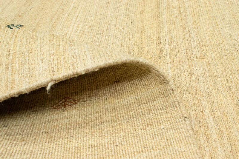 Gabbeh Persisch Teppich 150x182cm - Perserteppich Wollteppich - beige