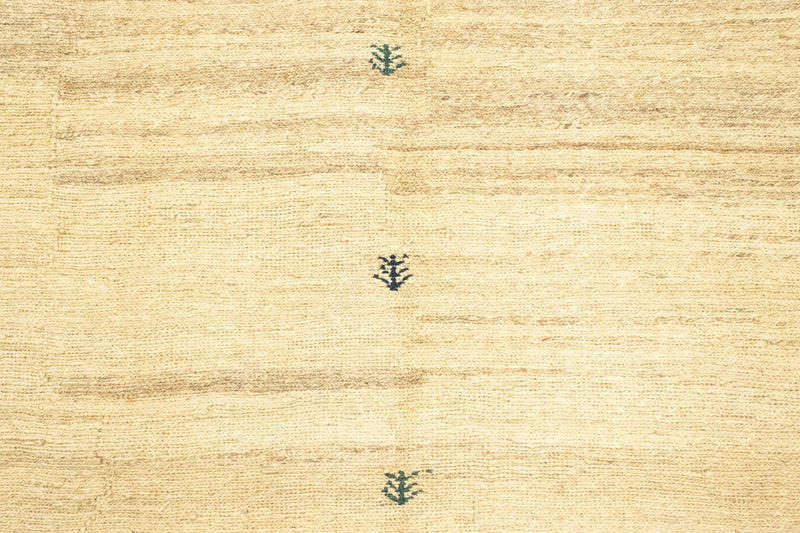 Gabbeh Persisch Teppich 148x174cm - Perserteppich Wollteppich - beige
