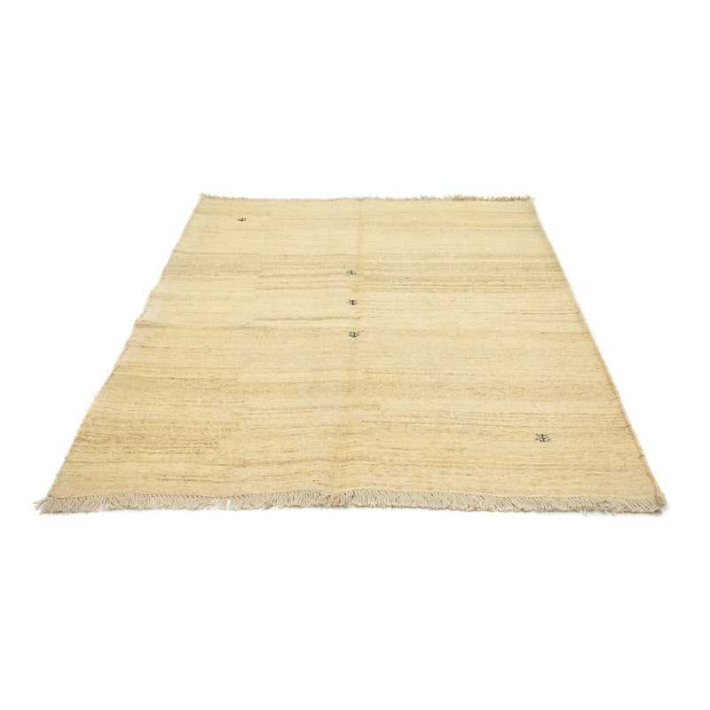 Gabbeh Persisch Teppich 148x174cm - Perserteppich Wollteppich - beige