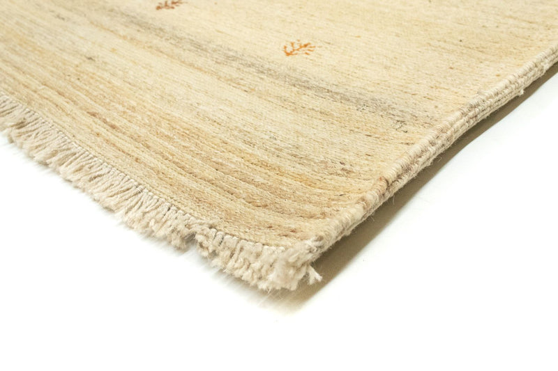 Gabbeh Persisch Teppich 164x200cm - Perserteppich Wollteppich - beige