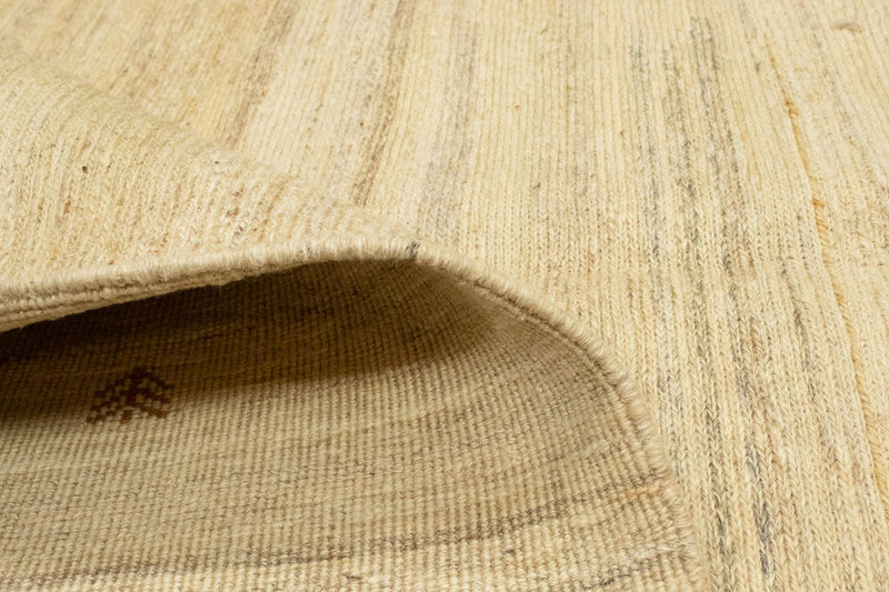 Gabbeh Persisch Teppich 164x200cm - Perserteppich Wollteppich - beige