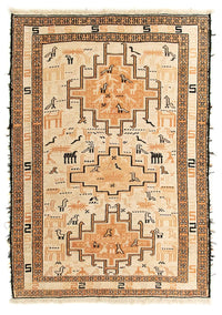 Kelim Seide Teppich 71x100cm - beige – product image
