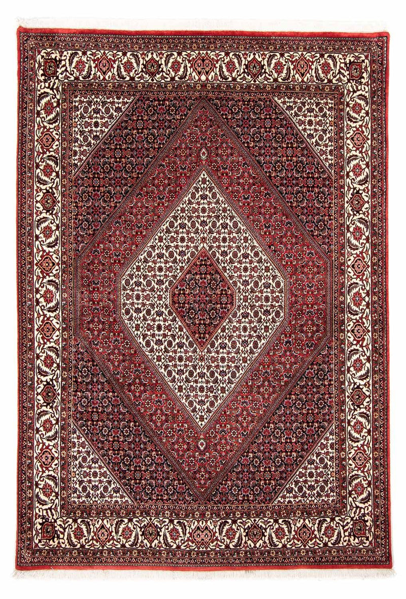 Bidjar Teppich 172x236cm - Perserteppich - dunkelrot