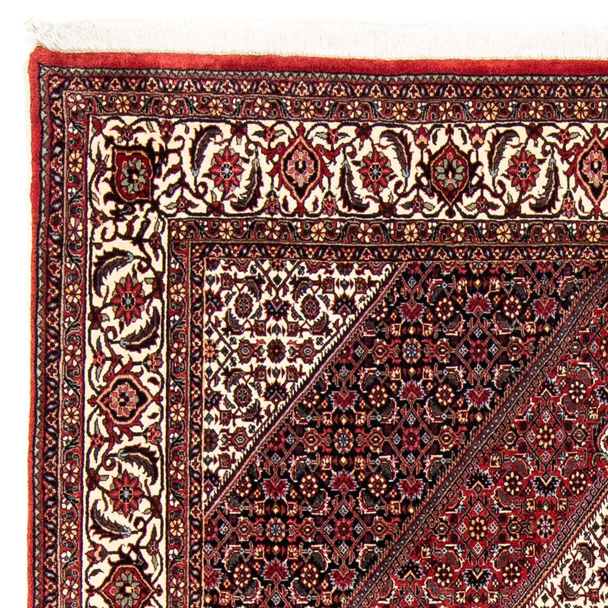 Bidjar Teppich 172x236cm - Perserteppich - dunkelrot