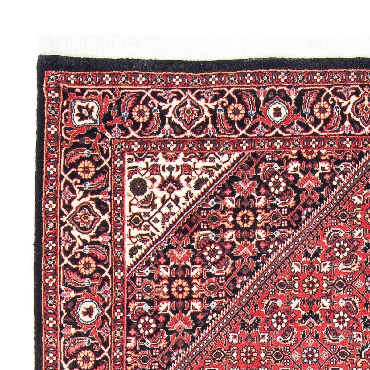 Bidjar Teppich 111x185cm - Perserteppich - hellrot