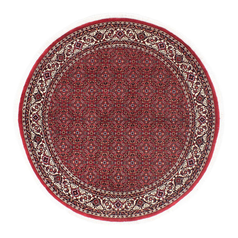 Bidjar Teppich 150x150cm - Perserteppich - dunkelrot