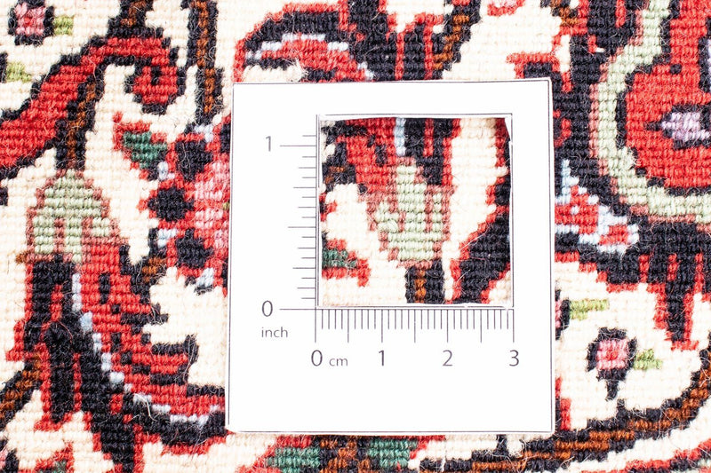 Bidjar Teppich 150x150cm - Perserteppich - dunkelrot