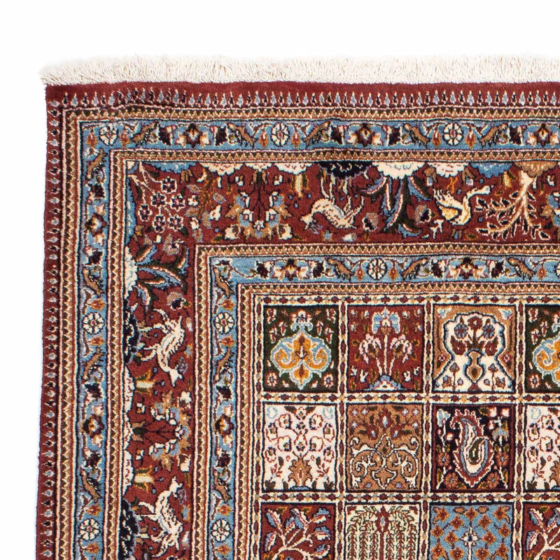 Moud Teppich 147x194cm - Perserteppich - dunkelrot