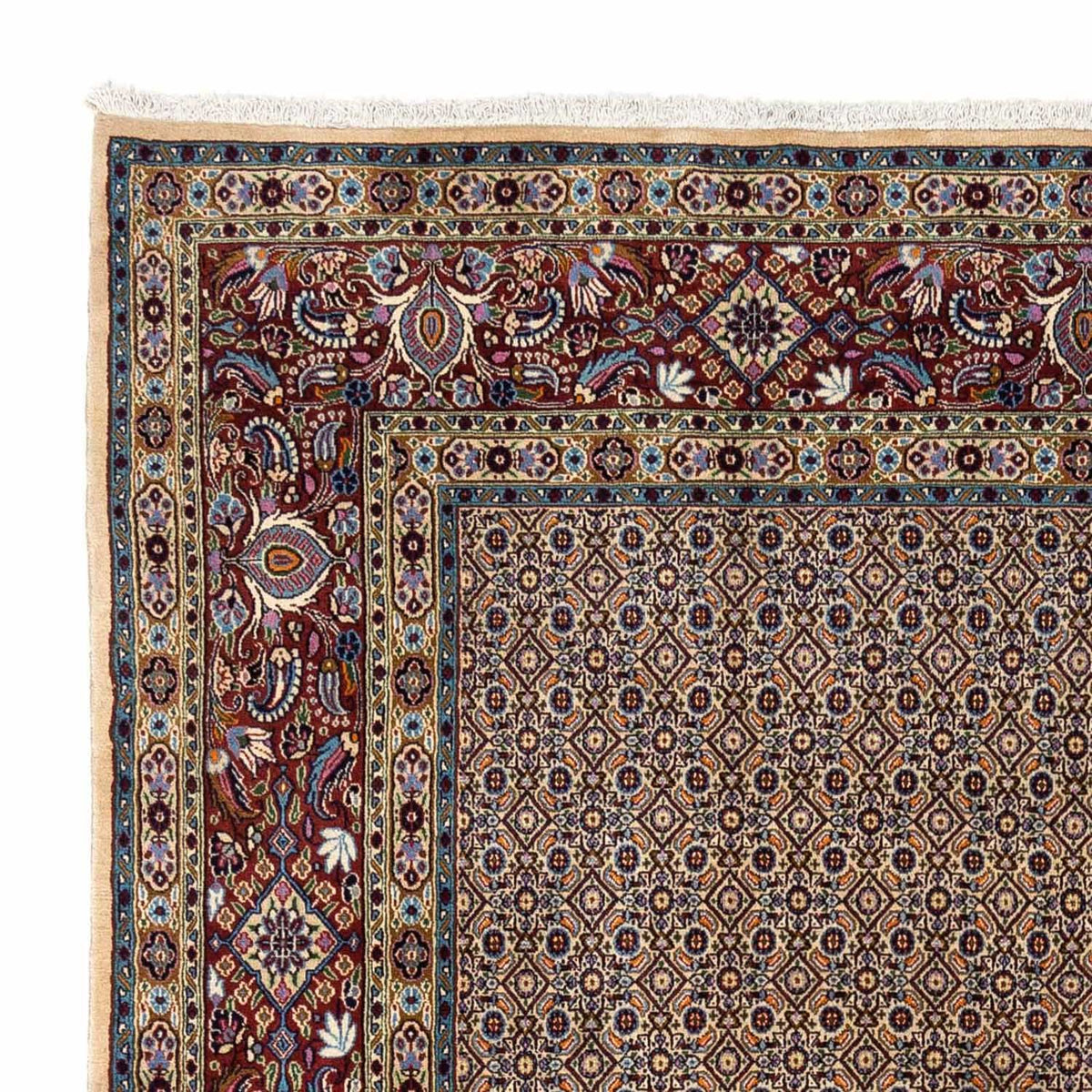 Moud Teppich 243x295cm - Perserteppich - hellbraun