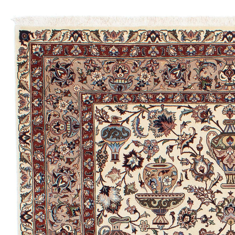Kaschmar Teppich 198x293cm - Perserteppich - beige