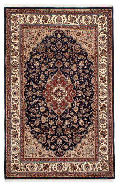 Kaschmar Teppich 196x303cm - Perserteppich - schwarz