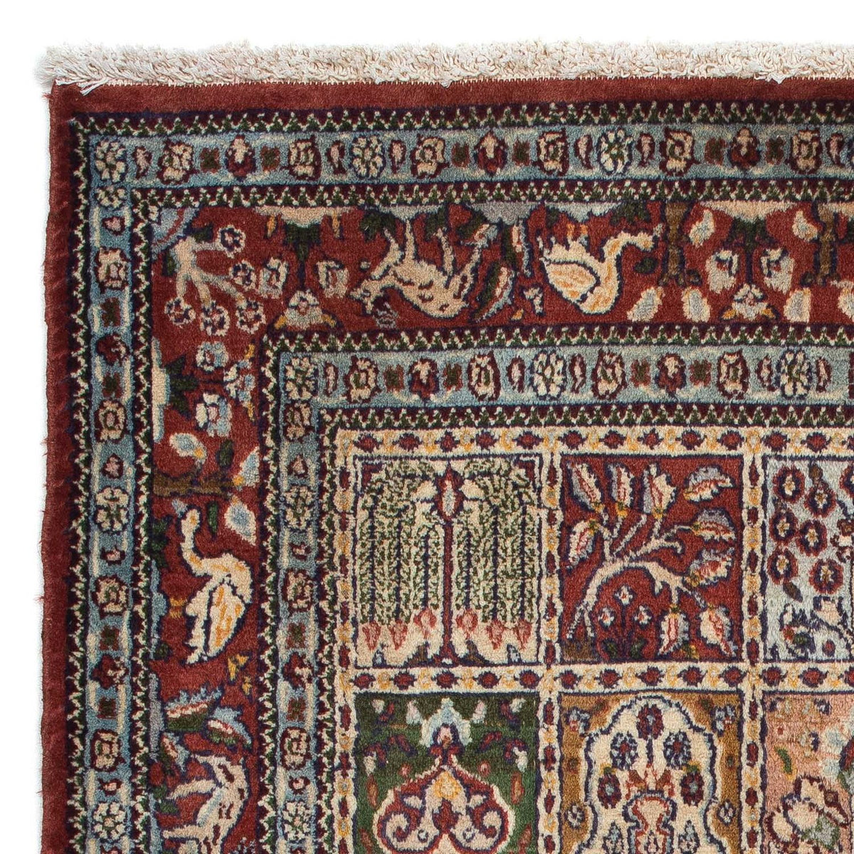 Moud Teppich 101x143cm - Perserteppich - mehrfarbig