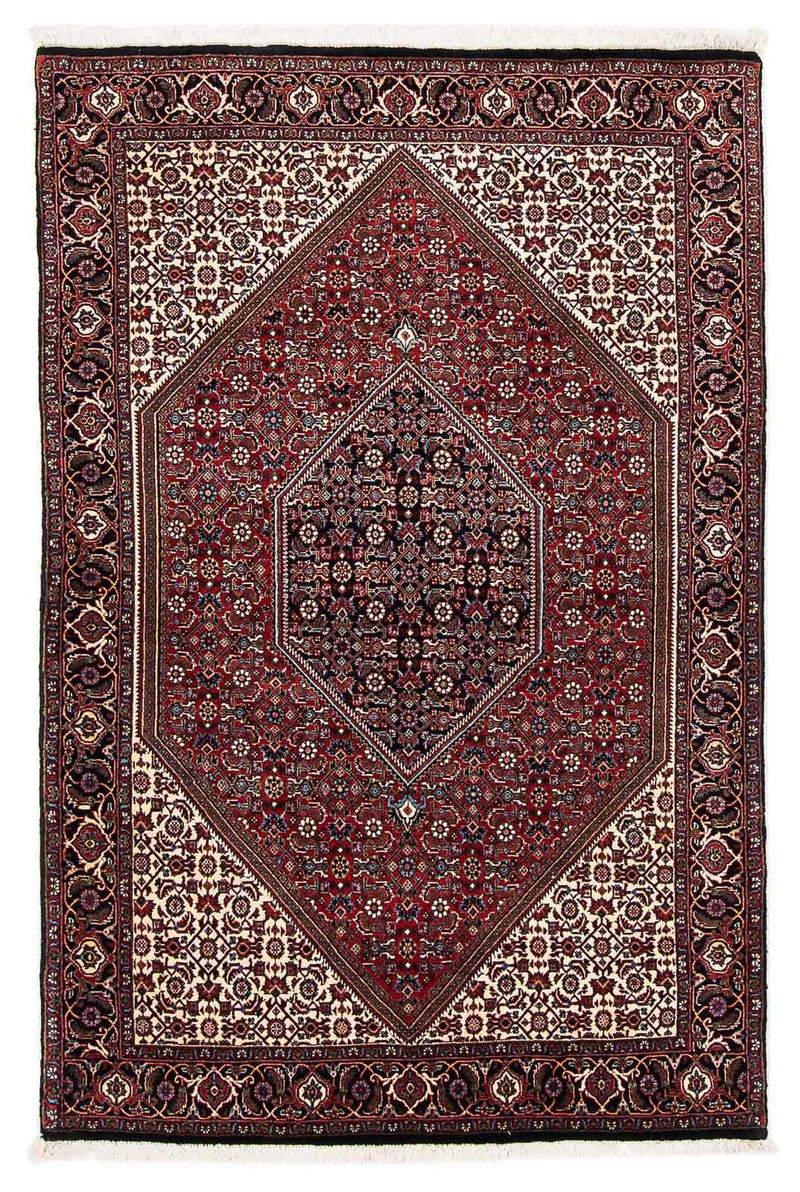 Bidjar Teppich 112x177cm - Perserteppich - dunkelrot
