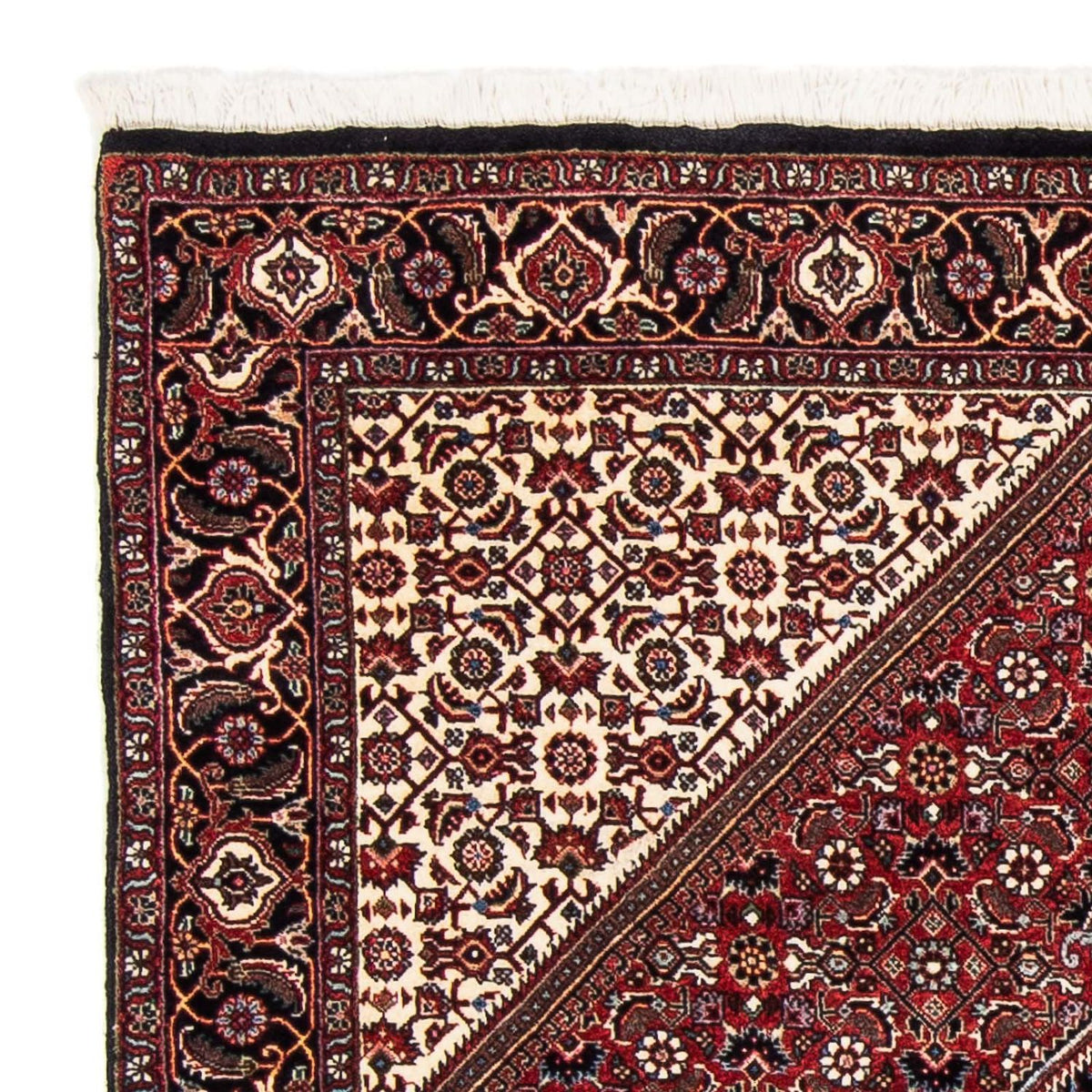 Bidjar Teppich 112x177cm - Perserteppich - dunkelrot