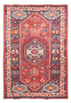 Ghashghai Teppich 110x161cm - Perserteppich - dunkelrot