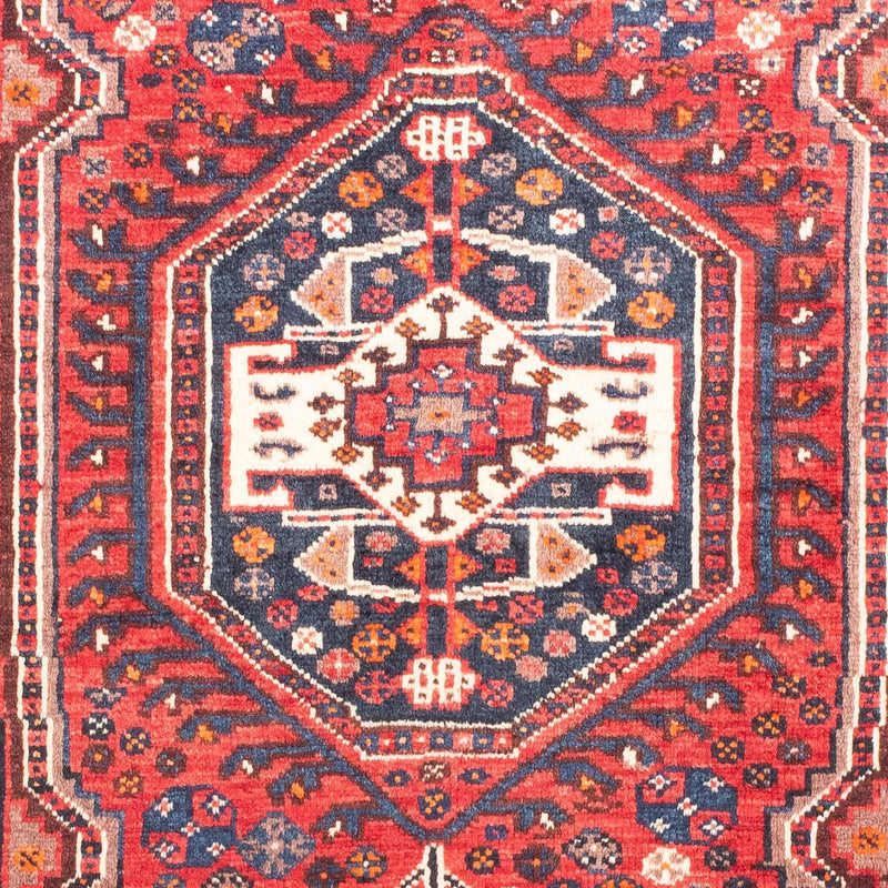 Ghashghai Teppich 110x161cm - Perserteppich - dunkelrot