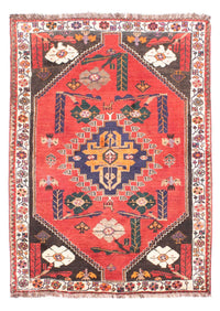 Ghashghai Teppich 110x160cm - Perserteppich - dunkelrot – product image