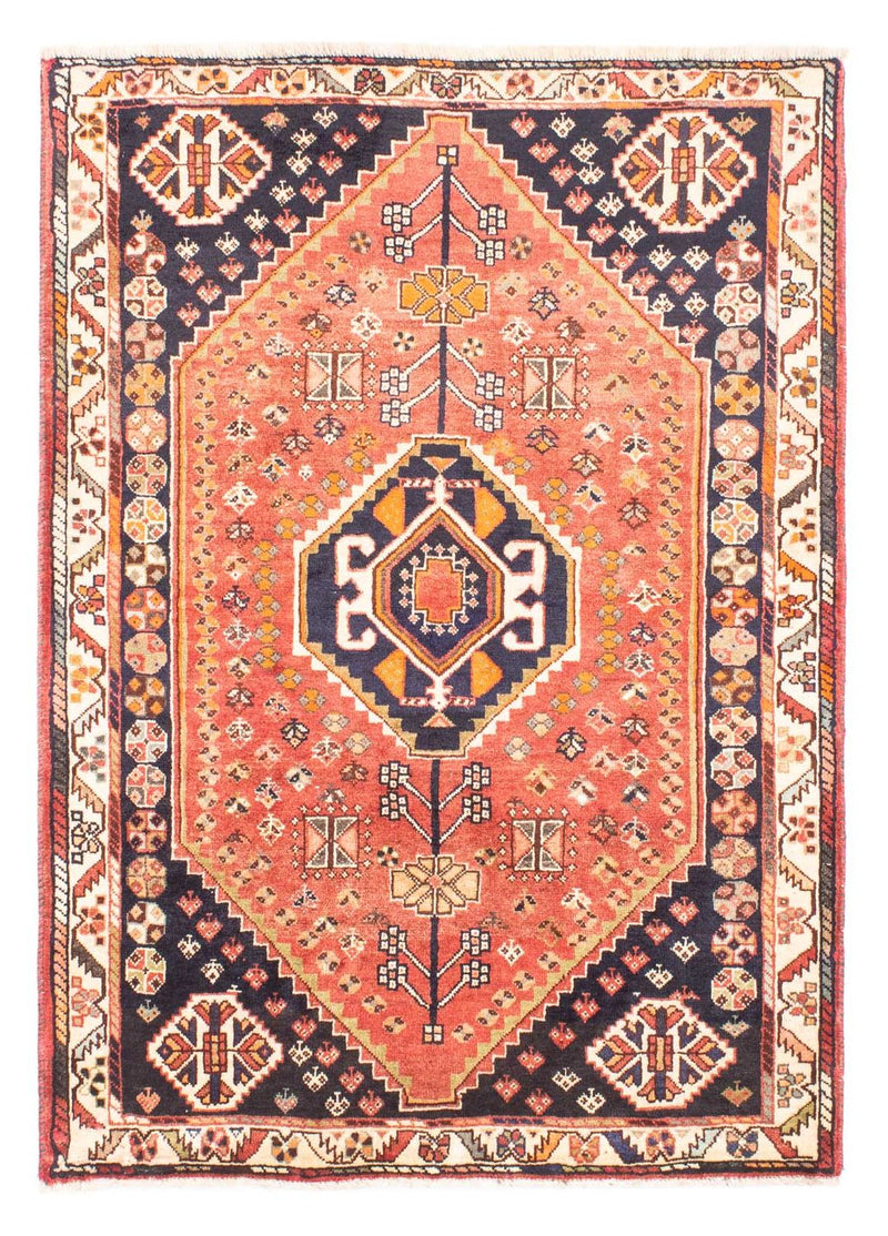 Ghashghai Teppich 110x156cm - Perserteppich - hellrot
