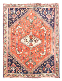 Ghashghai Teppich 108x148cm - Perserteppich - hellrot – product image