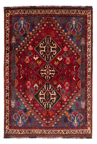 Ghashghai Teppich 111x163cm - Perserteppich - dunkelrot – product image
