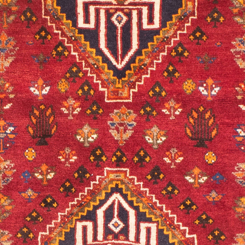 Ghashghai Teppich 83x156cm - Perserteppich - dunkelrot