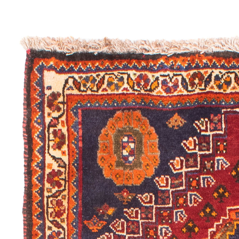 Ghashghai Teppich 83x156cm - Perserteppich - dunkelrot
