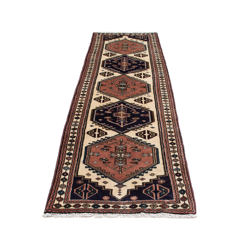 Perserteppich - Nomadic 67 x 275 cm - beige