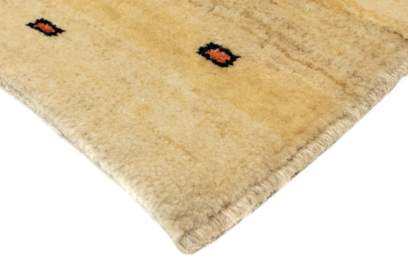 Gabbeh Teppich - Perser 100 x 102 cm - beige