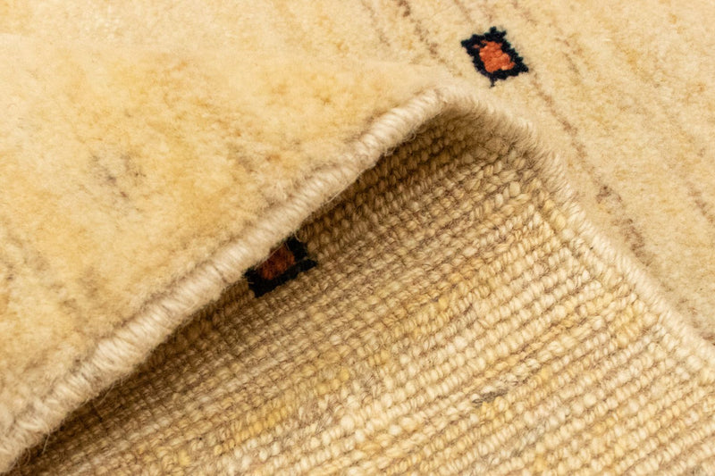 Gabbeh Teppich - Perser 100 x 102 cm - beige
