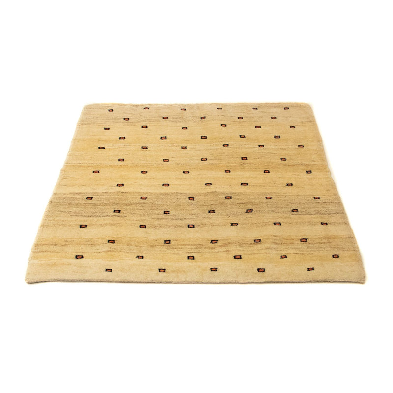 Gabbeh Teppich - Perser 100 x 102 cm - beige