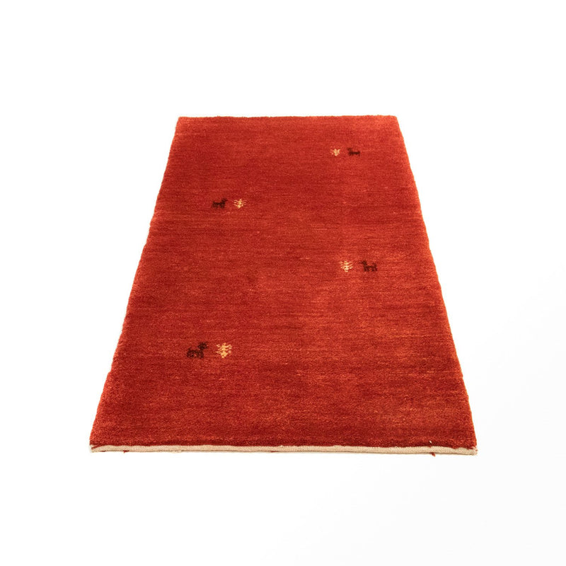 Gabbeh Teppich - Perser 76 x 147 cm - rot