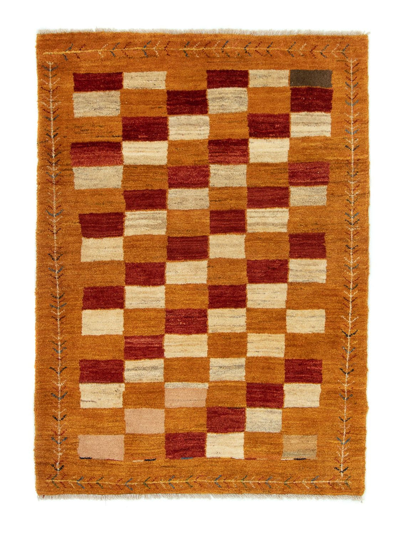 Gabbeh Teppich - Perser 103 x 146 cm - mehrfarbig