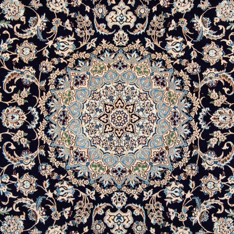 Nain - 9La Teppich 204x296cm - Perserteppich - schwarz