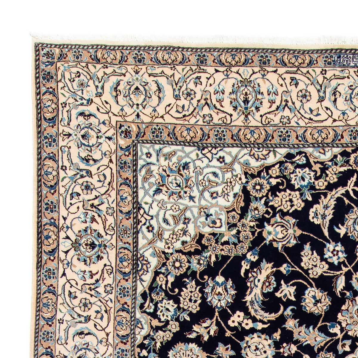 Nain - 9La Teppich 204x296cm - Perserteppich - schwarz