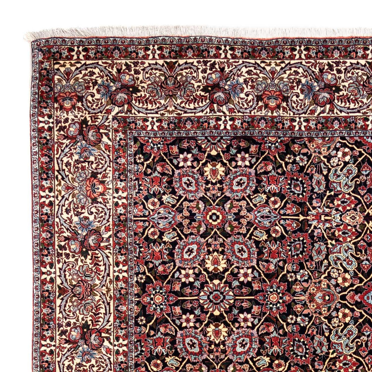 Bidjar - Takab Teppich 254x335cm - Perserteppich - schwarz
