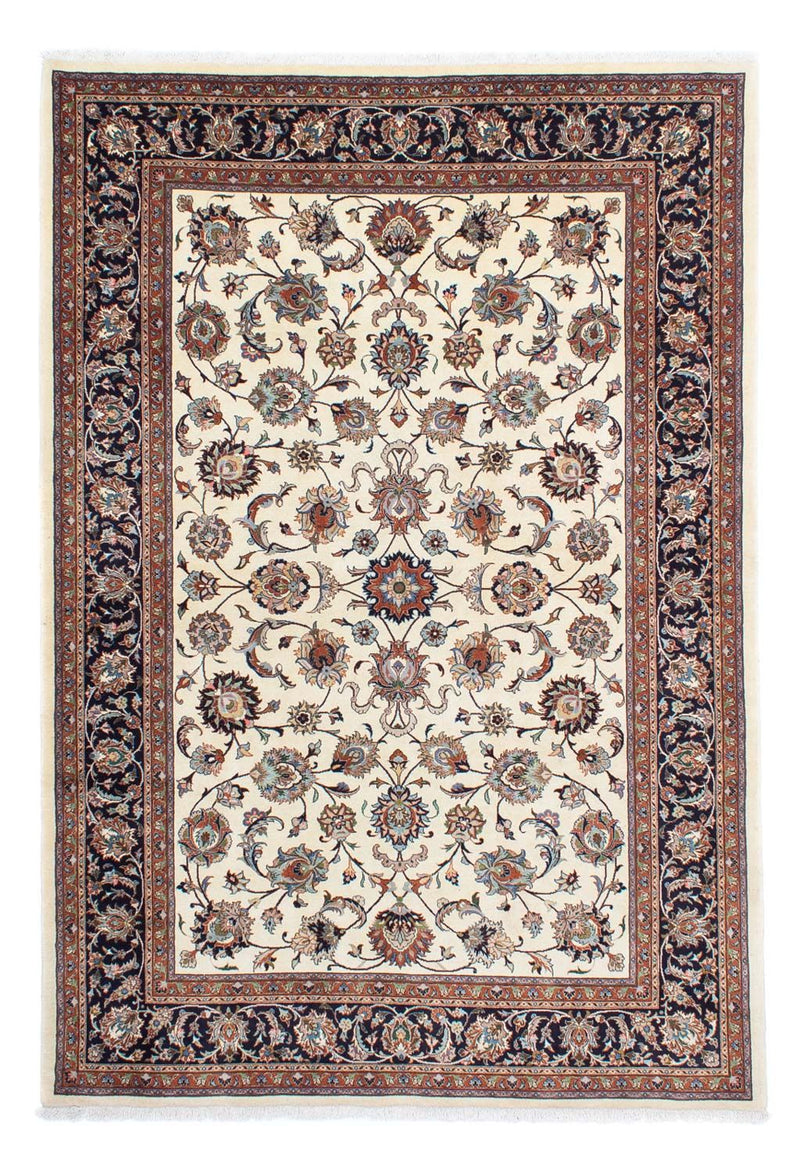 Kaschmar Teppich 202x296cm - Perserteppich - beige