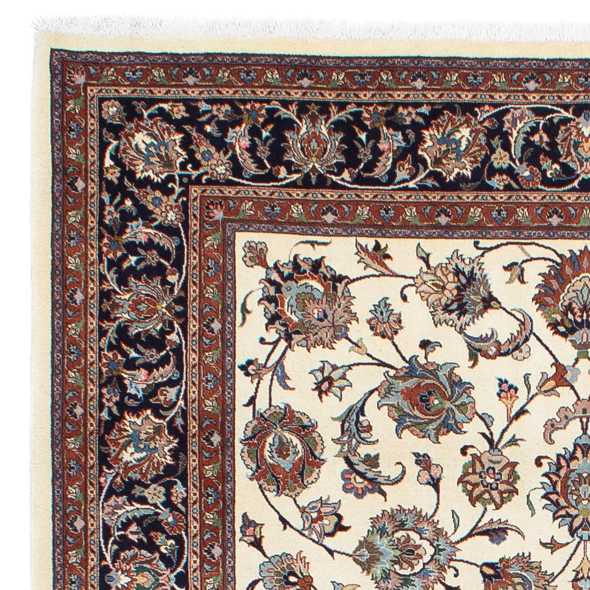 Kaschmar Teppich 202x296cm - Perserteppich - beige