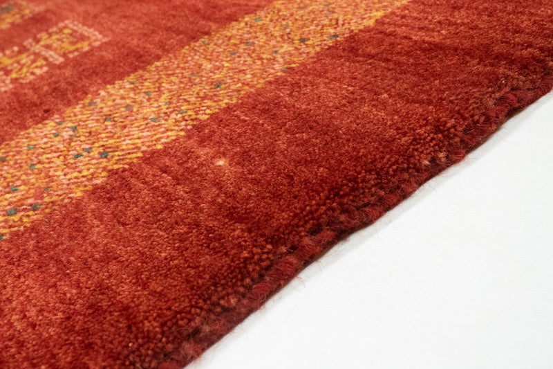 Gabbeh Persisch Teppich 149x187cm - Perserteppich Wollteppich